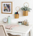 Hanging Planter Gold 2 Piece 7
