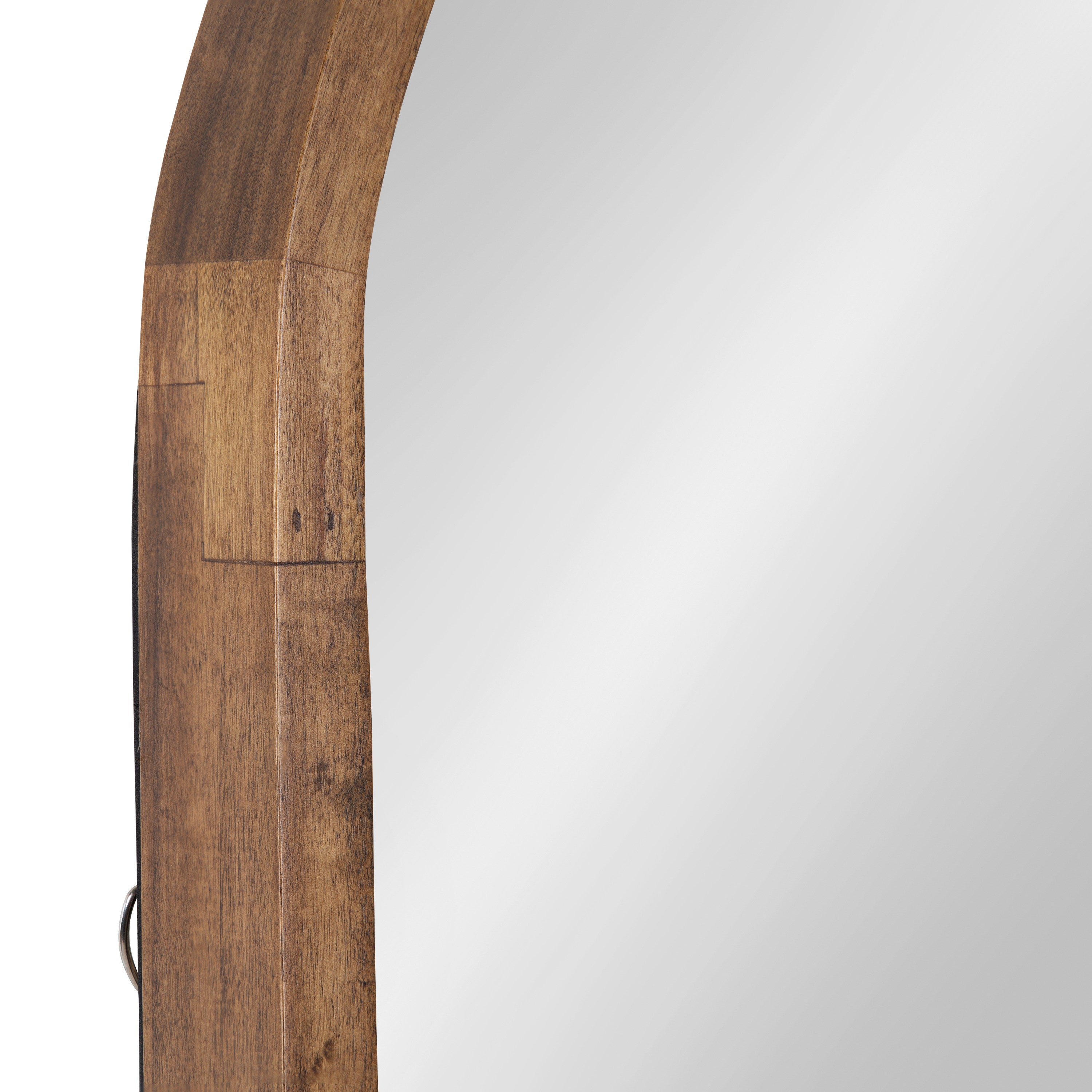 Arch Mirror Rustic Brown 24x36 5