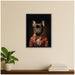 Framed Canvas 18x24 Sylvie Beaded Black 7