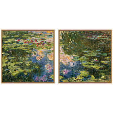 Art Set 2 Piece Set 30x30 Sylvie Natural 1