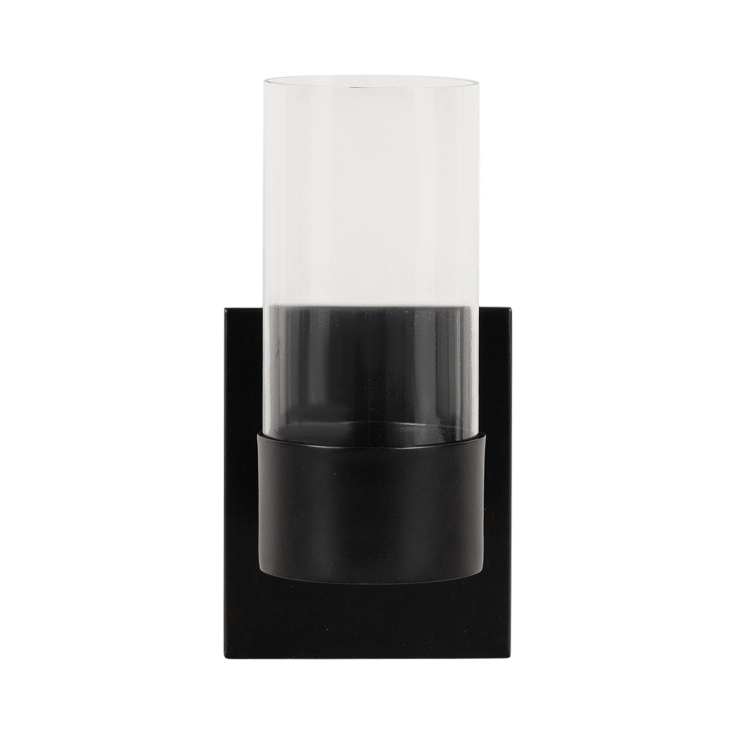 Wall Sconce Black 5x6x10 5