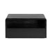 Floating Side Table Black 18x10x9 5