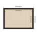 Pinboard 40x28 Accent Bronze Narrow 2