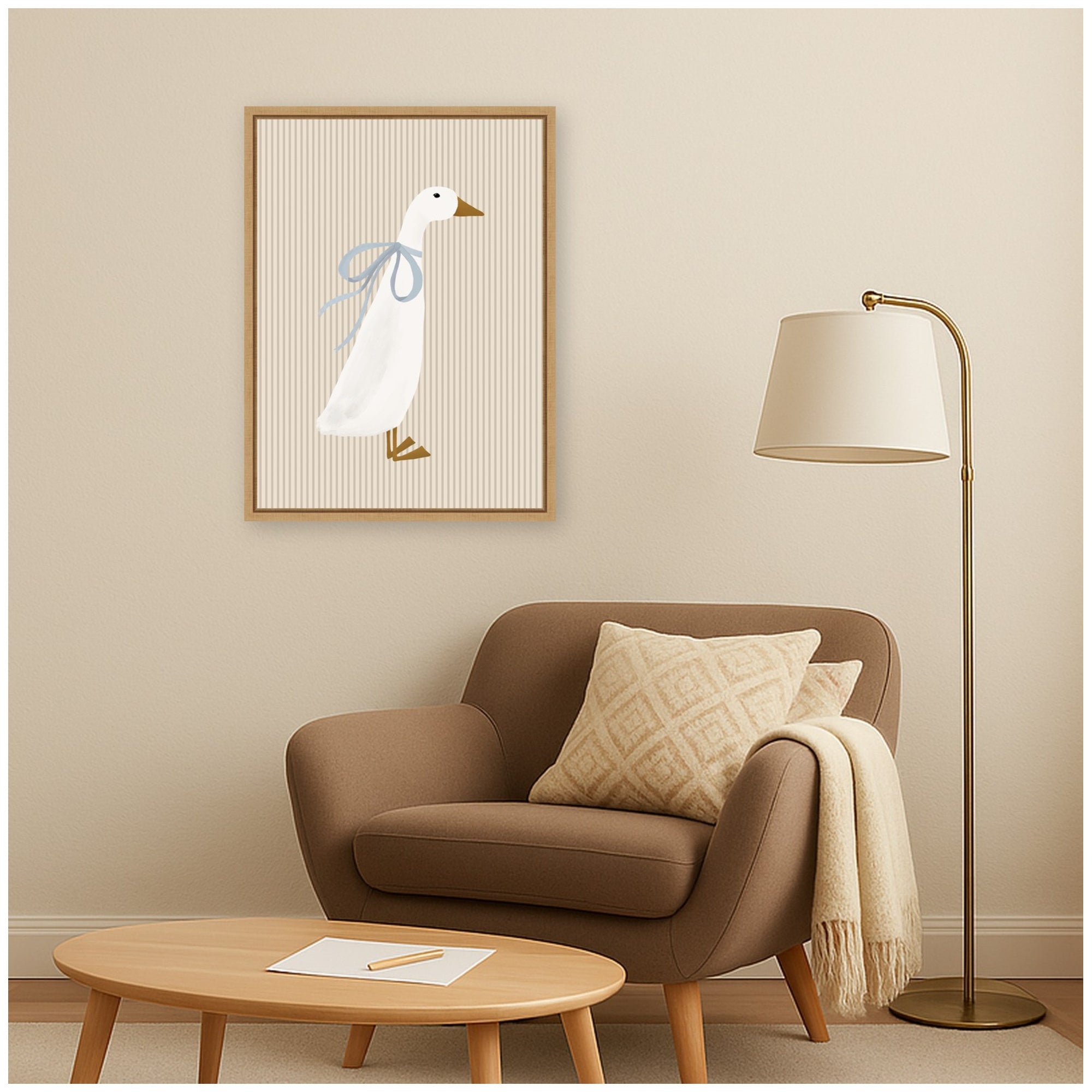 Framed Canvas 18x24 Sylvie Natural 6