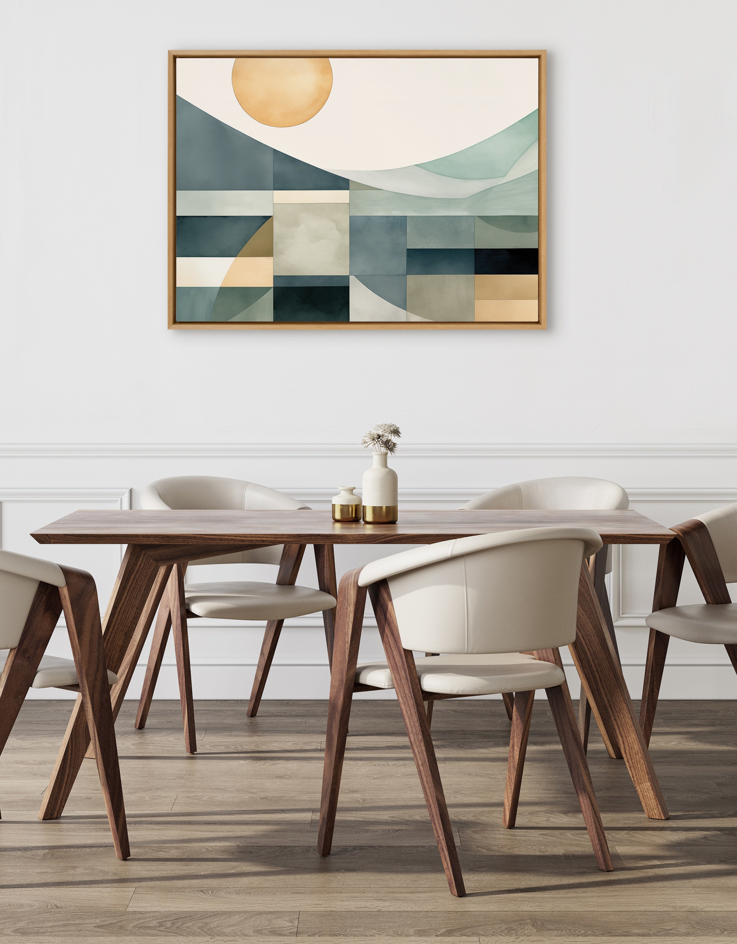 Framed Canvas 31.5x41.5 Sylvie Natural 4