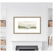 Framed Art Woodgrain Stripe Mocha 42x26 7
