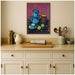 Framed Canvas 18x24 Sylvie Walnut 5