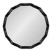 Round Mirror Black 26x26 5