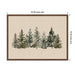 Framed Canvas Sylvie Walnut 24x18 2