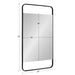 Rectangle Mirror Black 20x36 5