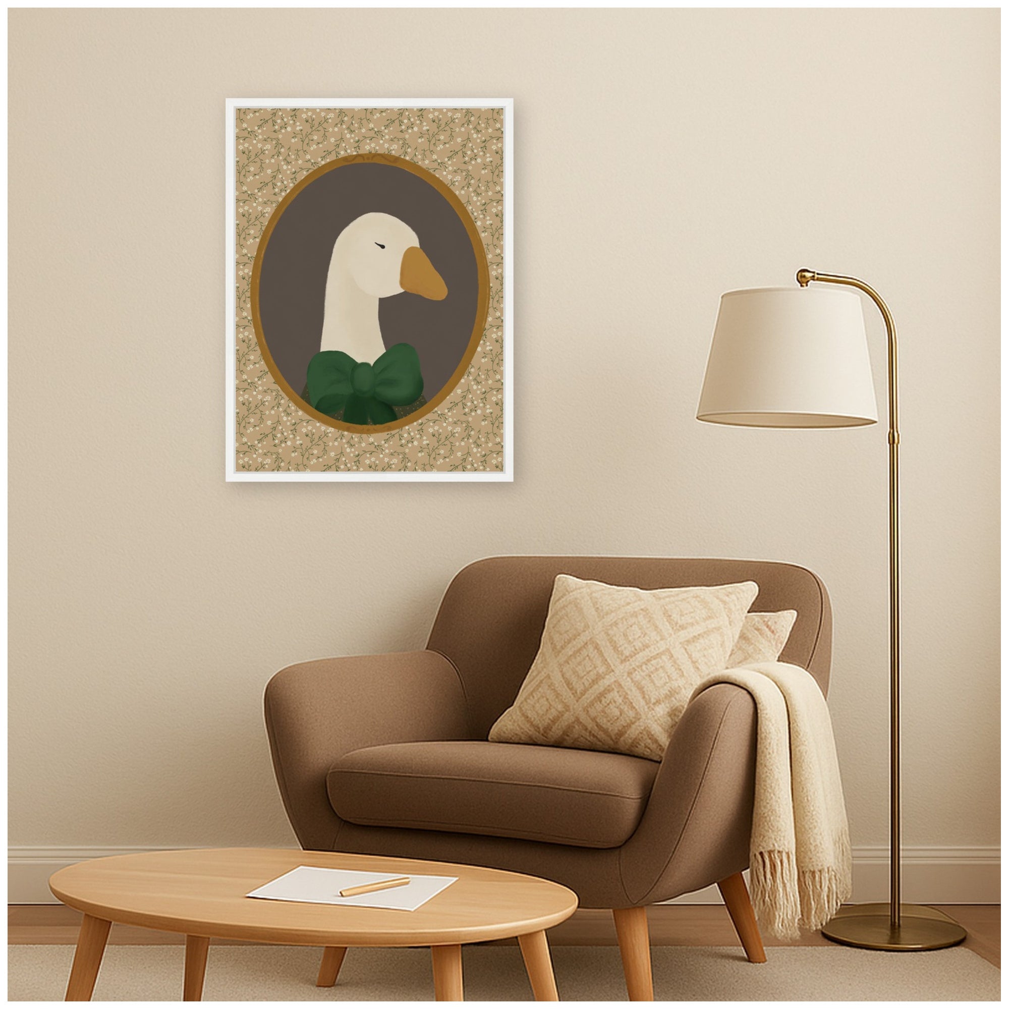 Framed Canvas 18x24 Sylvie White 7