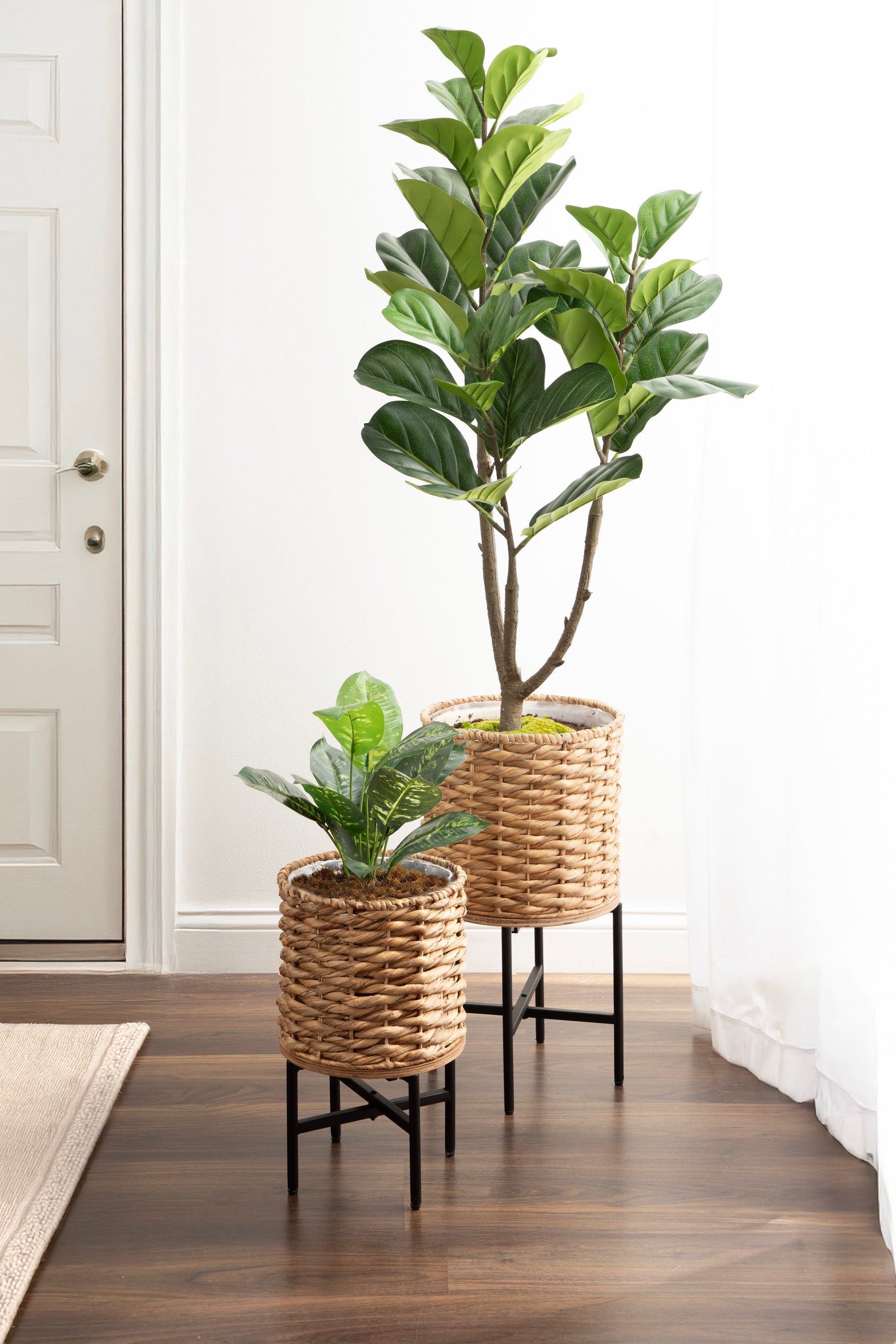 Wikstrom Woven Planter Set