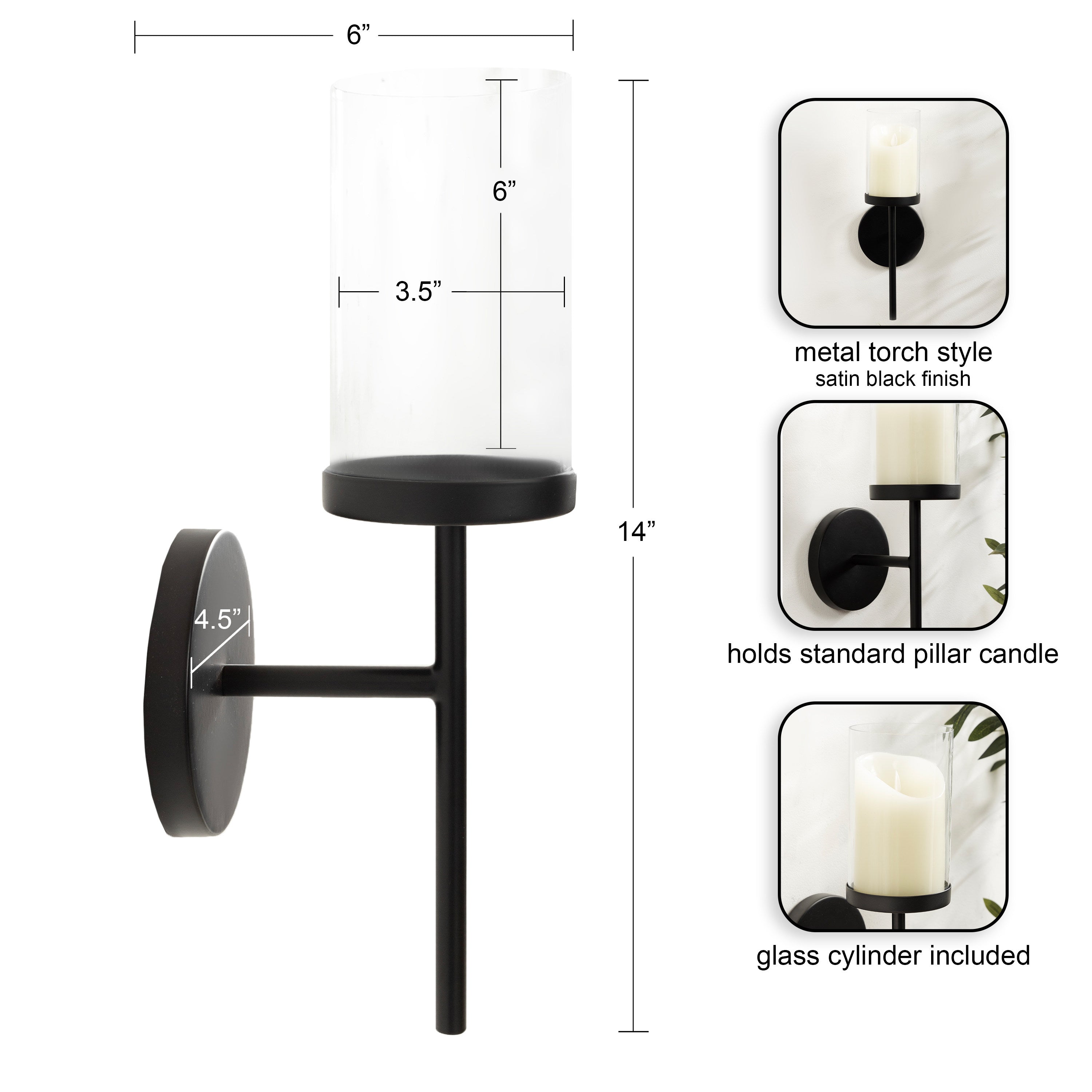 Blaise Metal Wall Sconce