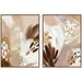 Art Set 2 Piece Set 28x38 Sylvie Walnut 1