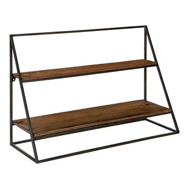 Accent Shelf Brown 24x8x16 1