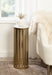 Drink Table Gold 9" Diameter 7