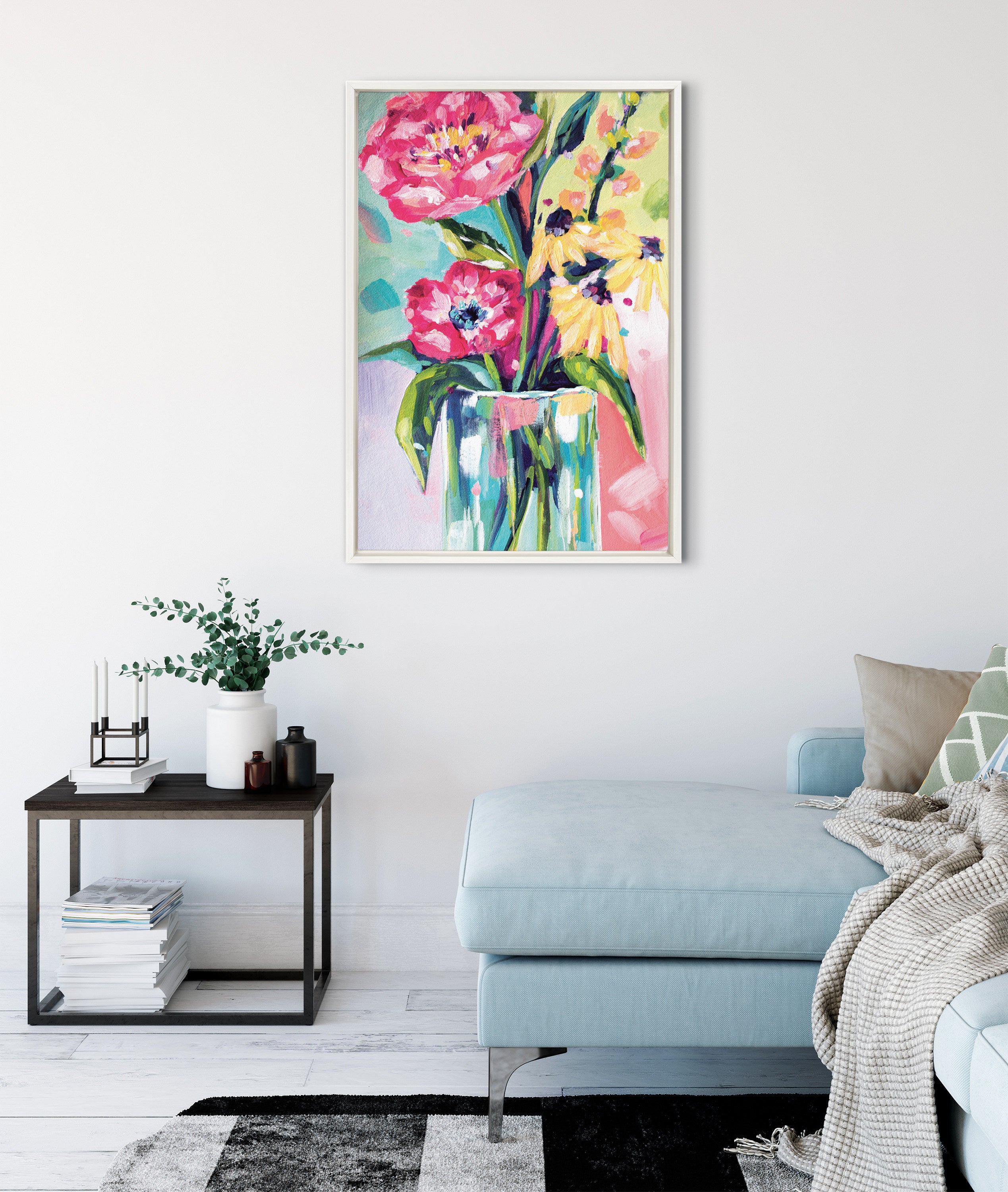 Framed Canvas 23x33 Sylvie White 7