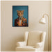 Framed Canvas 18x24 Sylvie Beaded Black 6