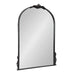 Arch Mirror Black 25x33 1