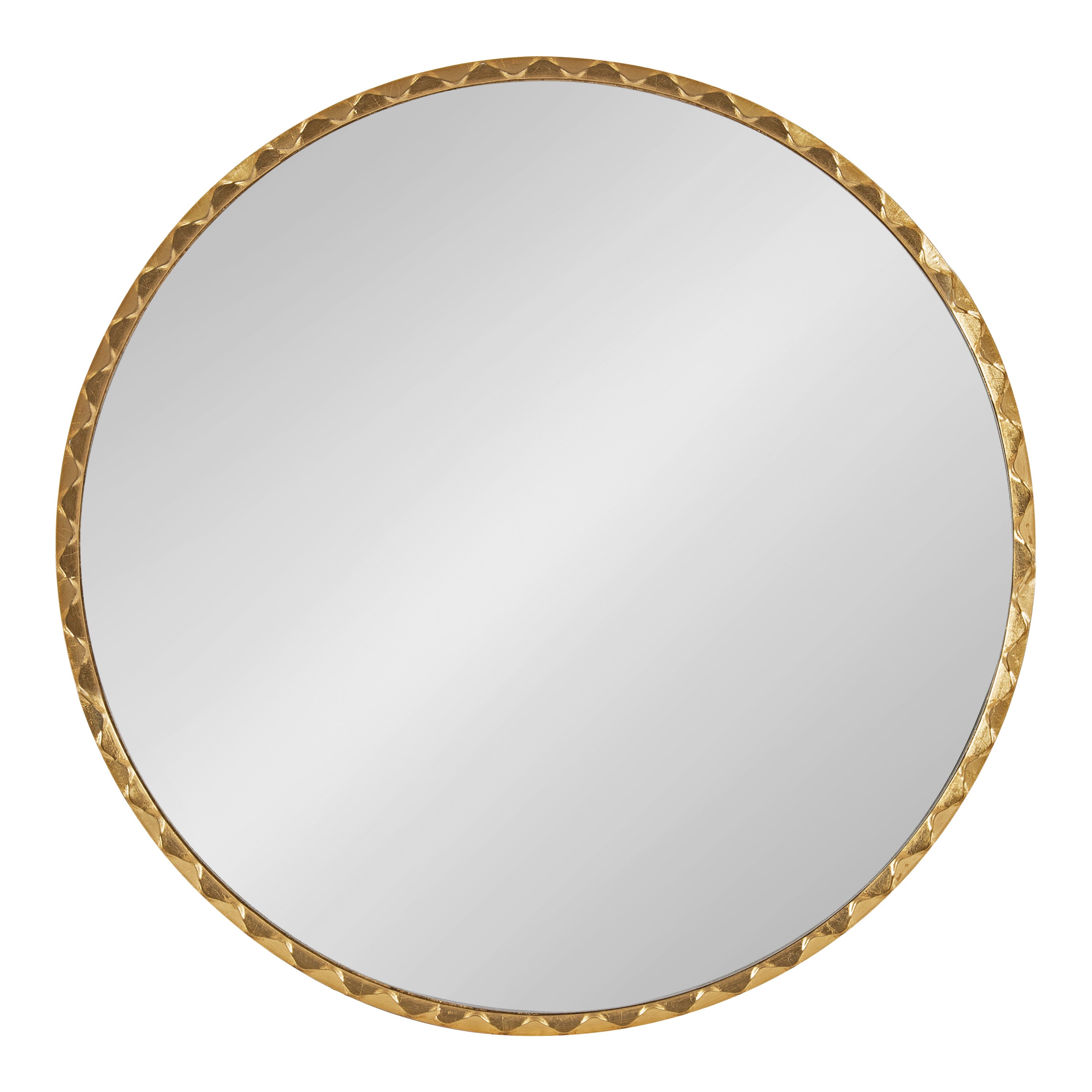 Round Mirror Gold 26x26 5