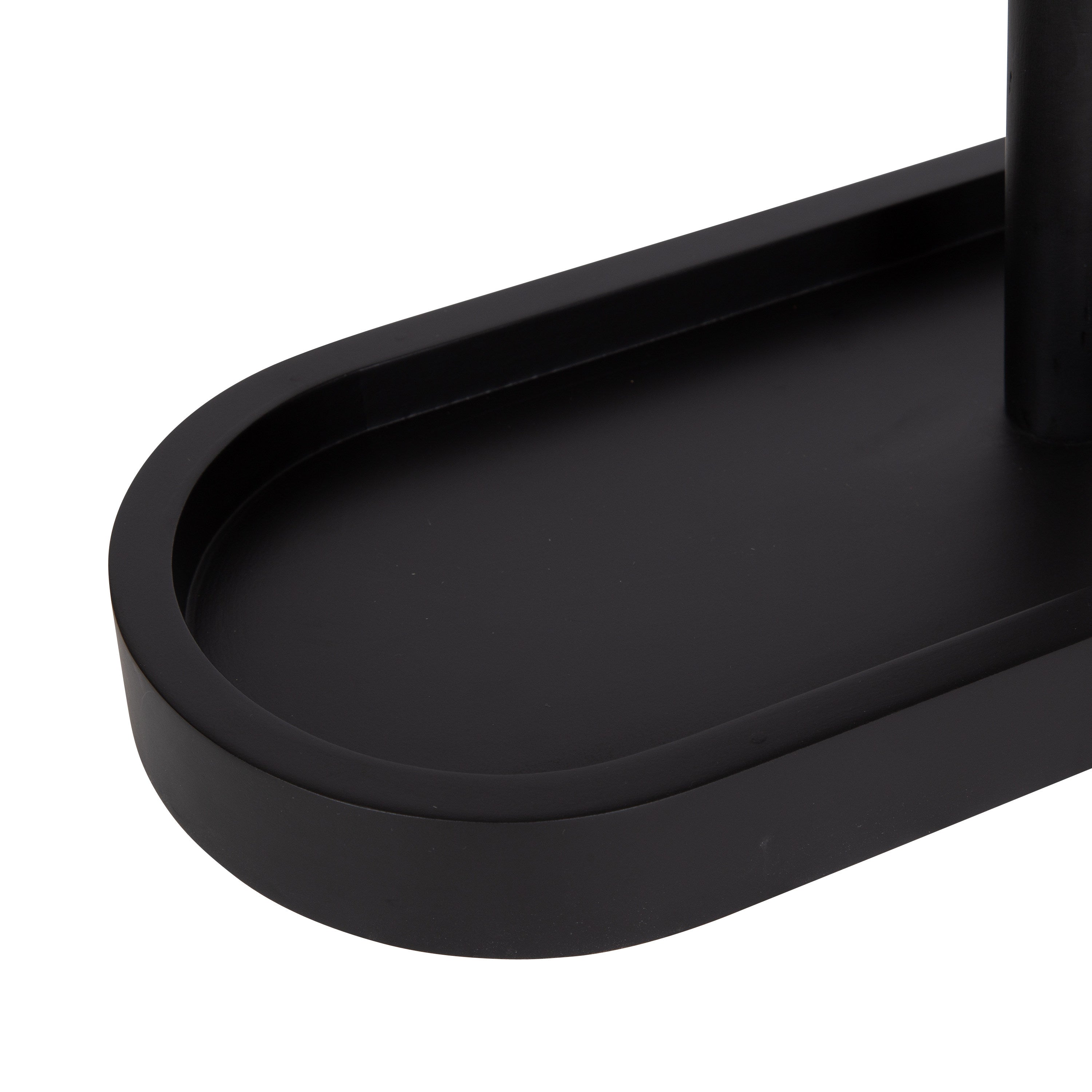 Tabletop Mirror Black 17x21 6