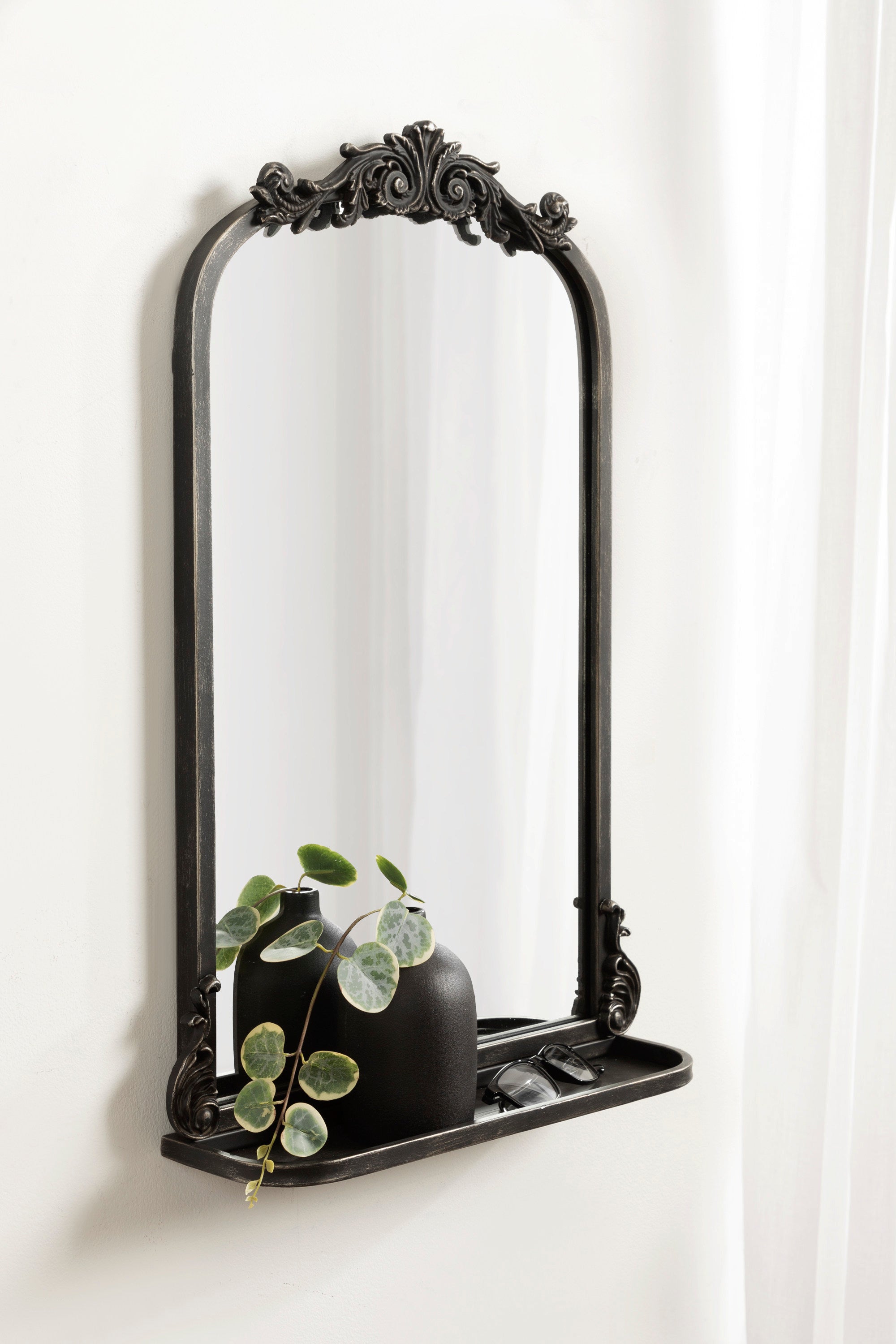 Functional Mirror Black 16x25 8