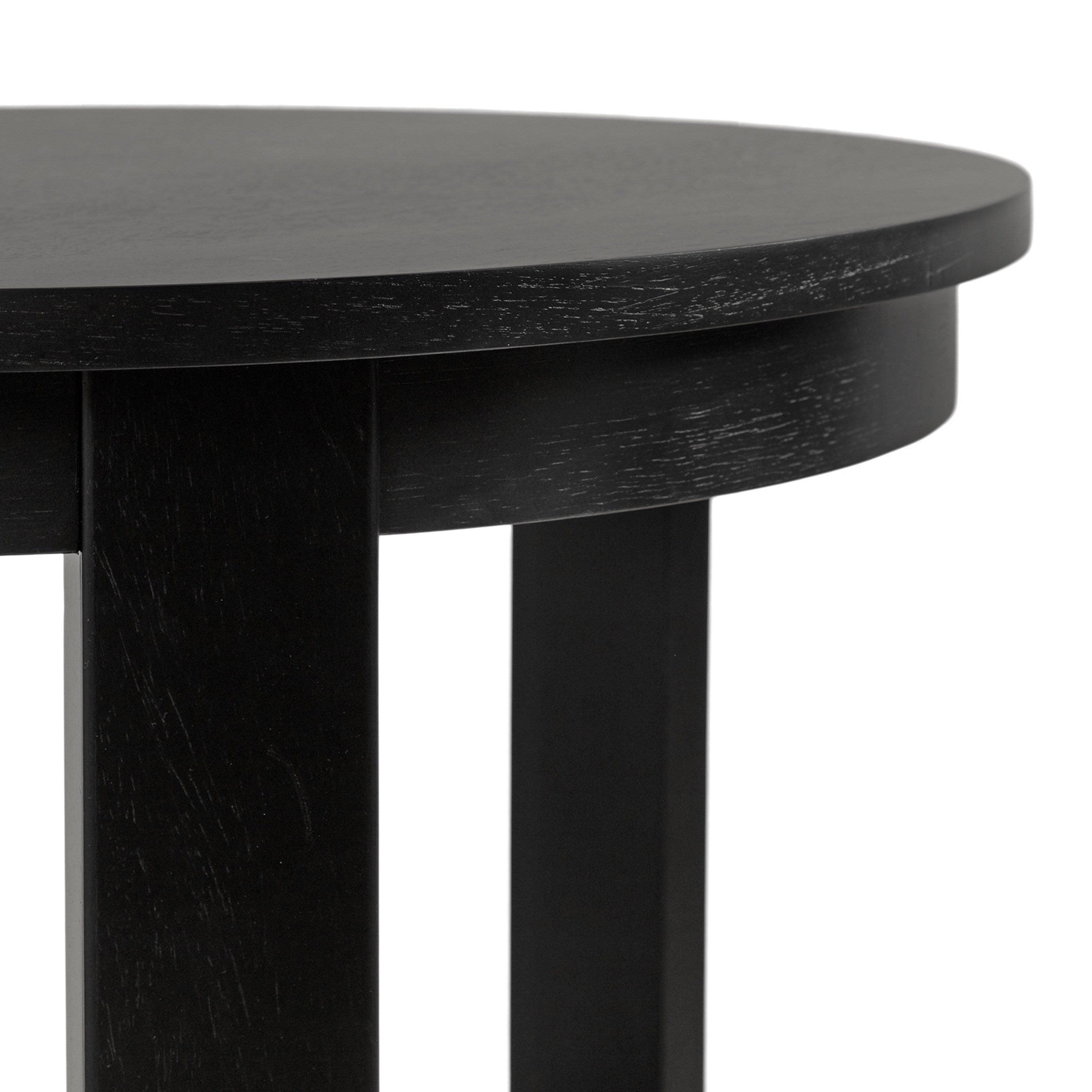Side Table Black 22x22x24 3