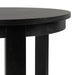 Side Table Black 22x22x24 3