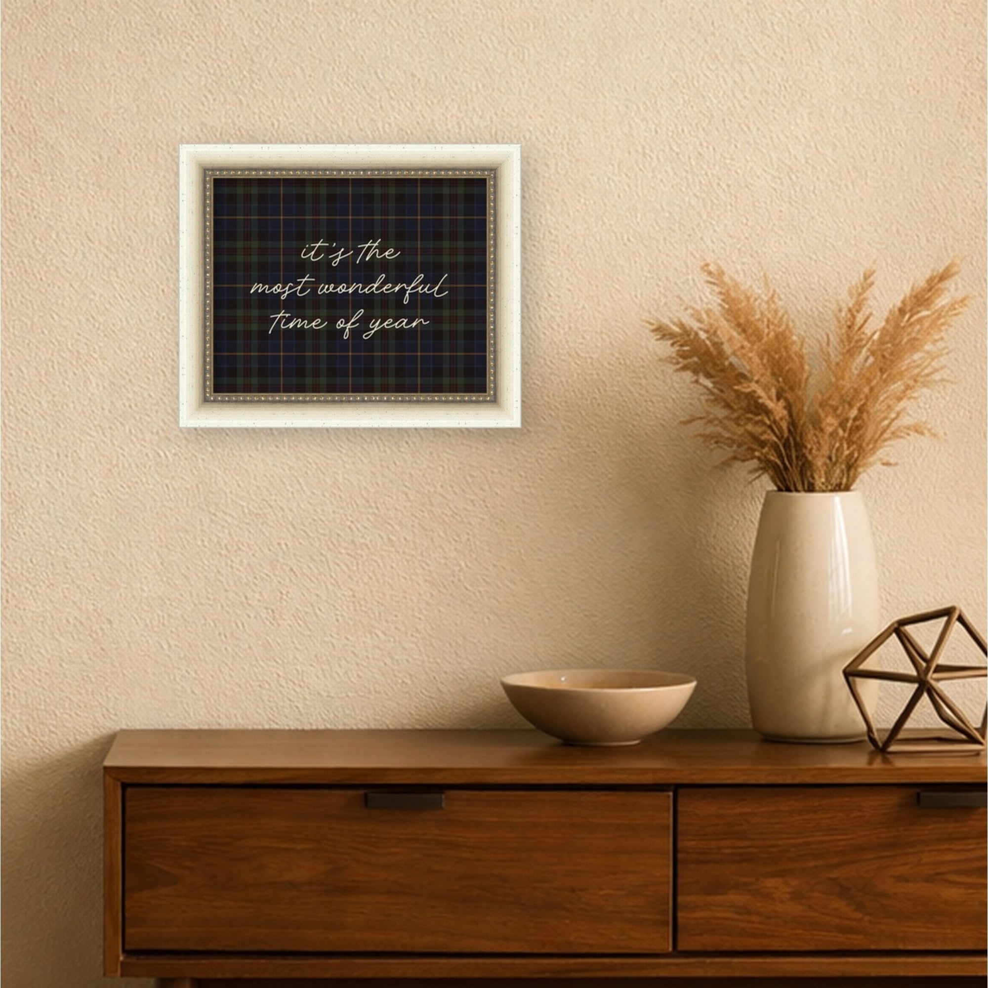 Mounted Canvas Belmont Distress White 12x10 5