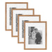 Wall Frame Brown 11x14 matted to 8x10 1