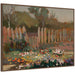 Framed Canvas 42x32 Sylvie Walnut 1