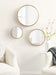 Mirror Set Gold 3pc 6