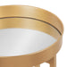 Nesting Table Gold 2 Piece 4