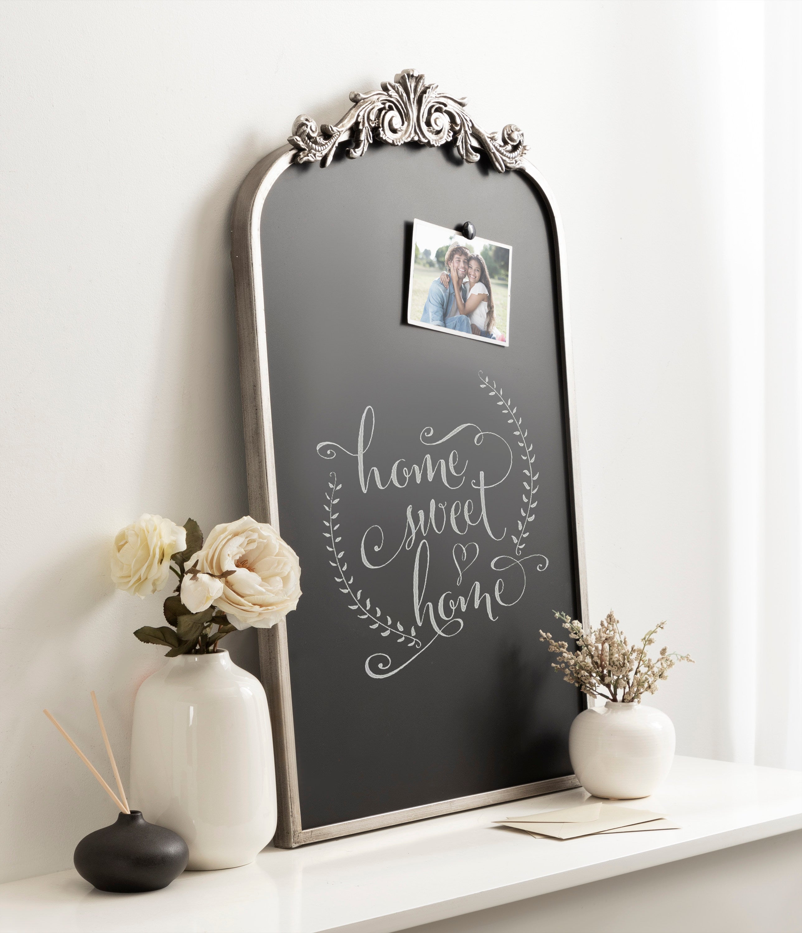 Chalkboard Silver 19x31 6