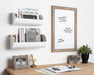 Dry Erase Board Brown 18x27 5