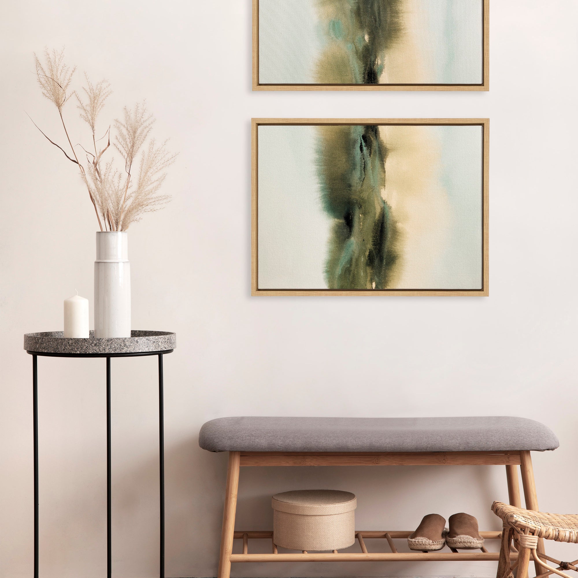 Art Set 2 Piece Set 18x24 Sylvie Natural 6