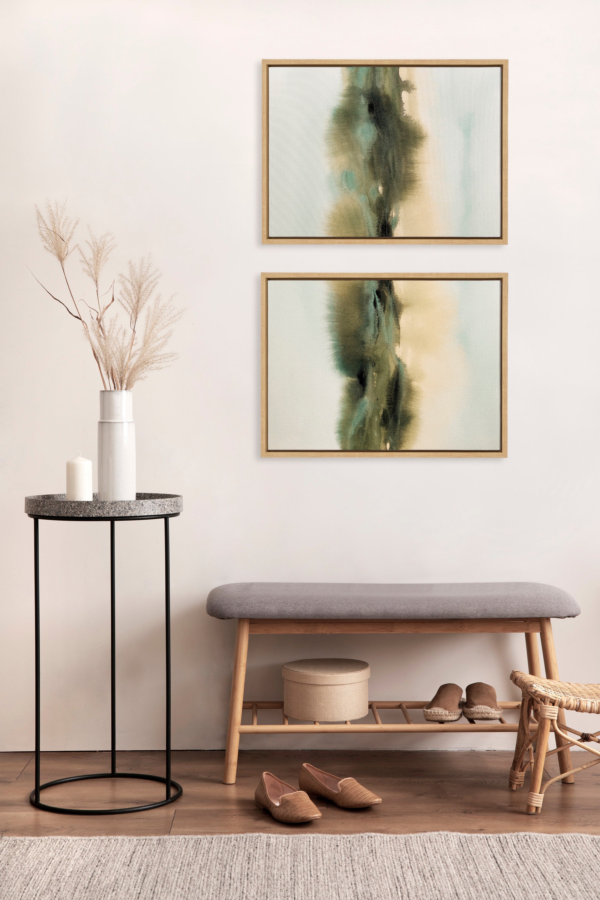 Art Set 2 Piece Set 18x24 Sylvie Natural 6