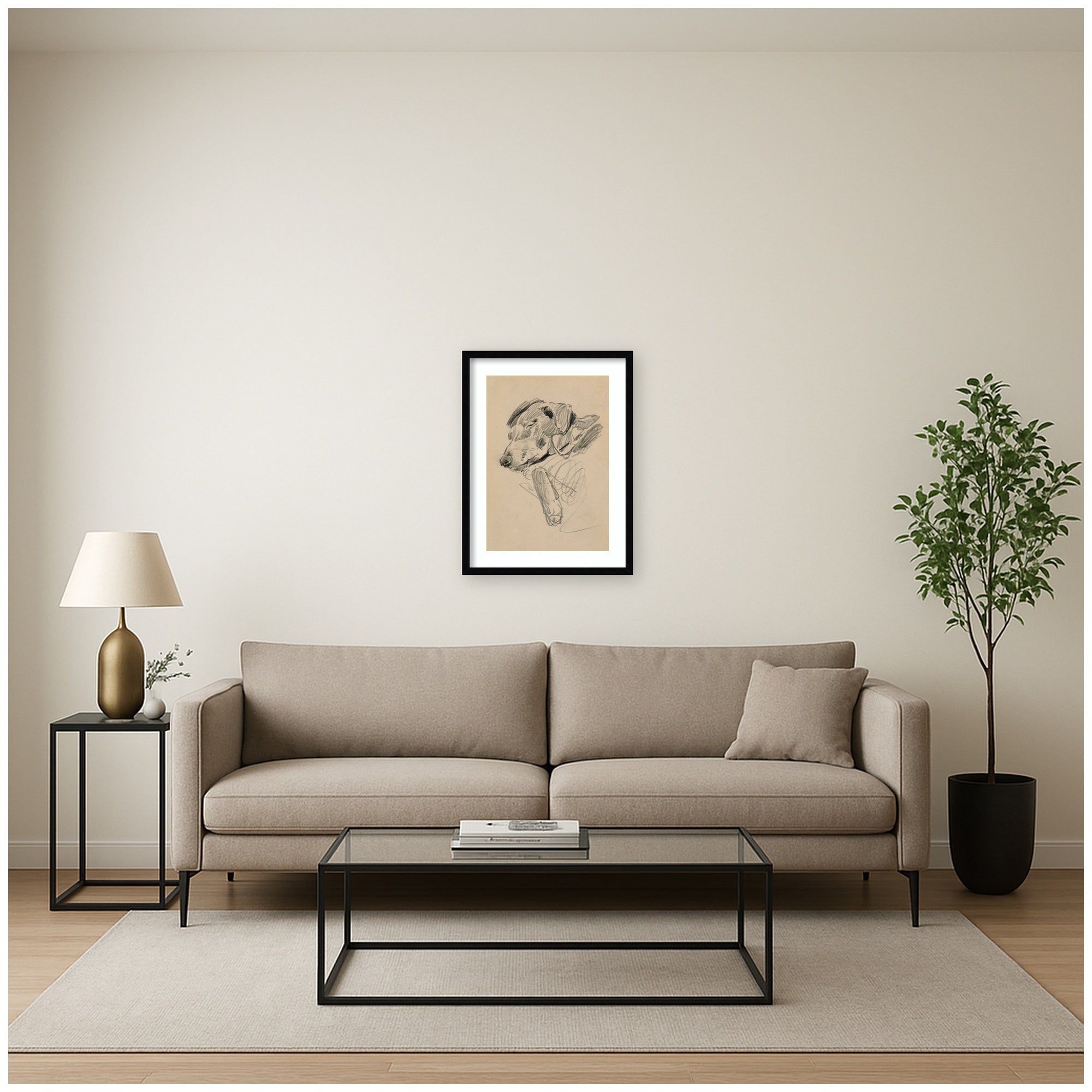 Framed Art 19x25 Svelte Noir Black 6