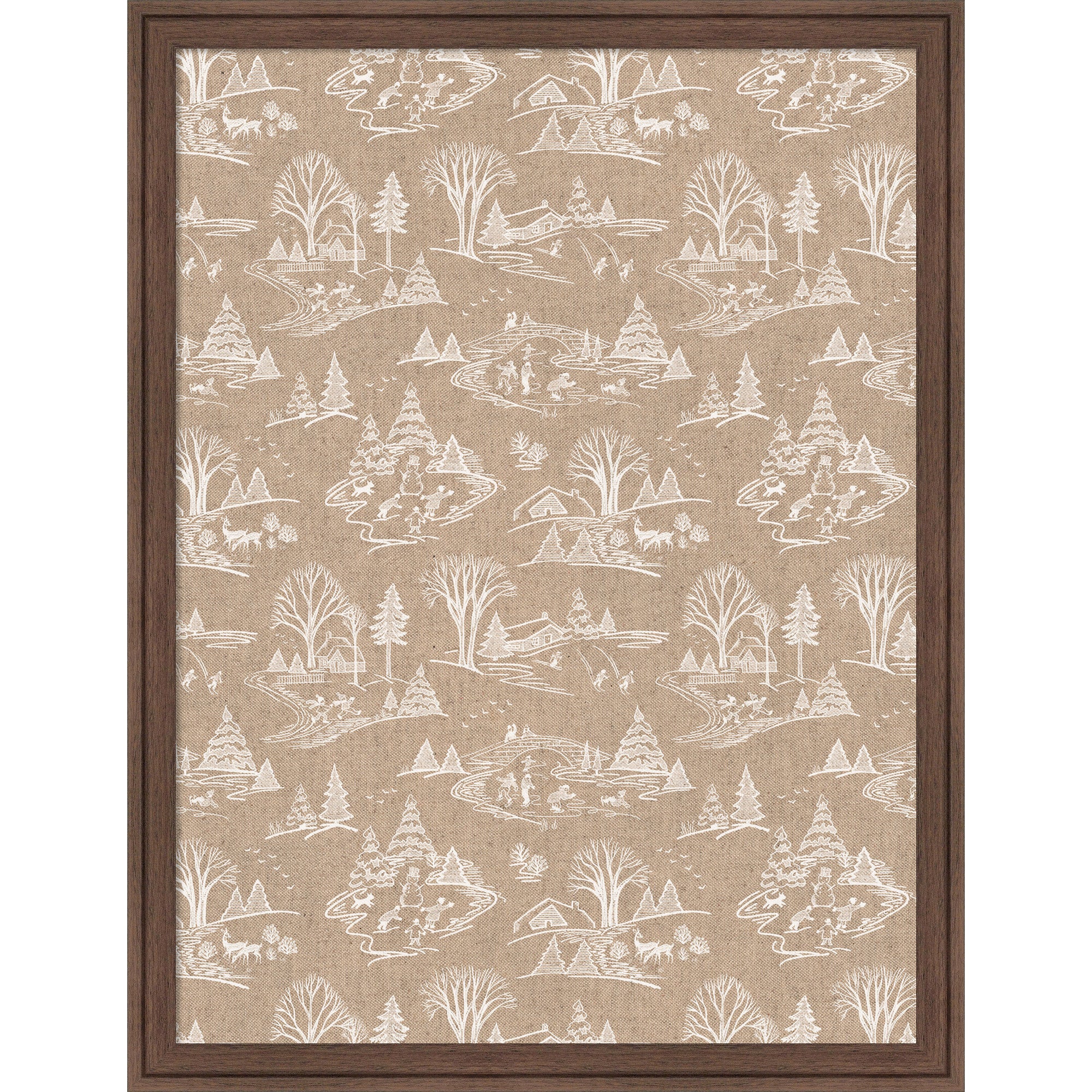 Magnetic Canvas Florence Medium Brown 20x26 1