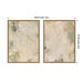 Framed Canvas Sylvie Dark Gold 2 Piece Set 18x24 2