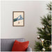 Framed Canvas Sylvie Walnut 10x13 5