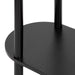 Console Table Black 36x14x30 6