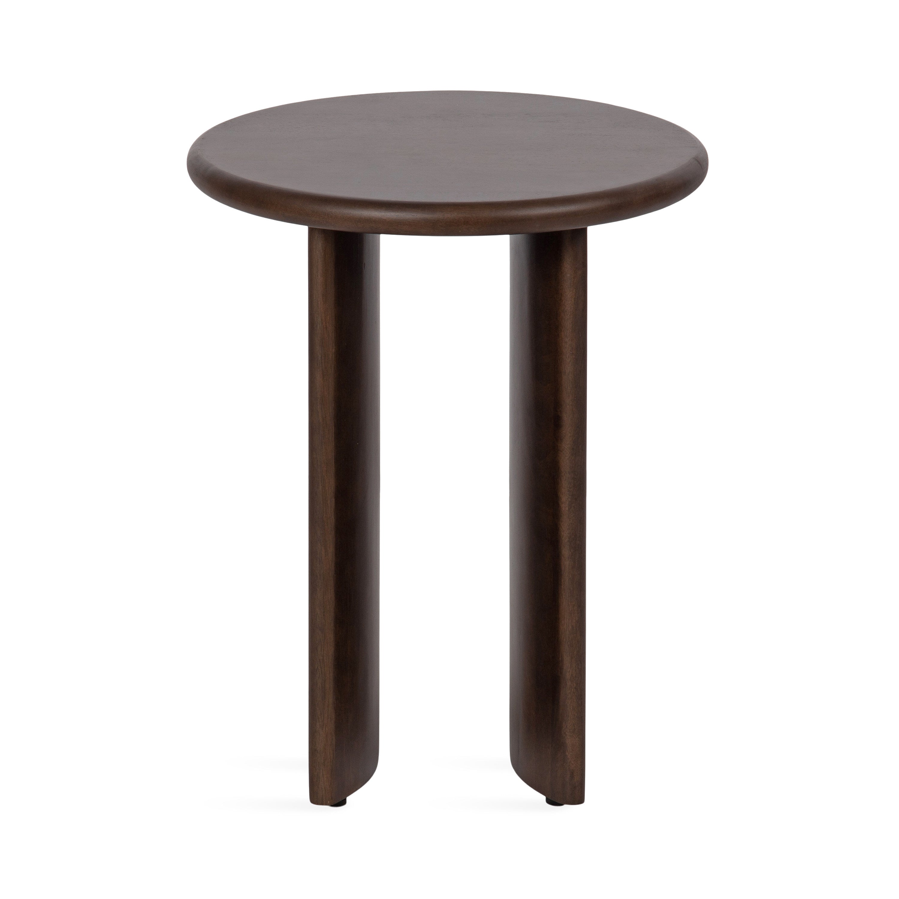 Side Table Dark Brown 16x16x20 5