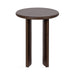 Side Table Dark Brown 16x16x20 5