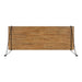 Wall Mounted Desk Rustic Brown 38x14x16 5