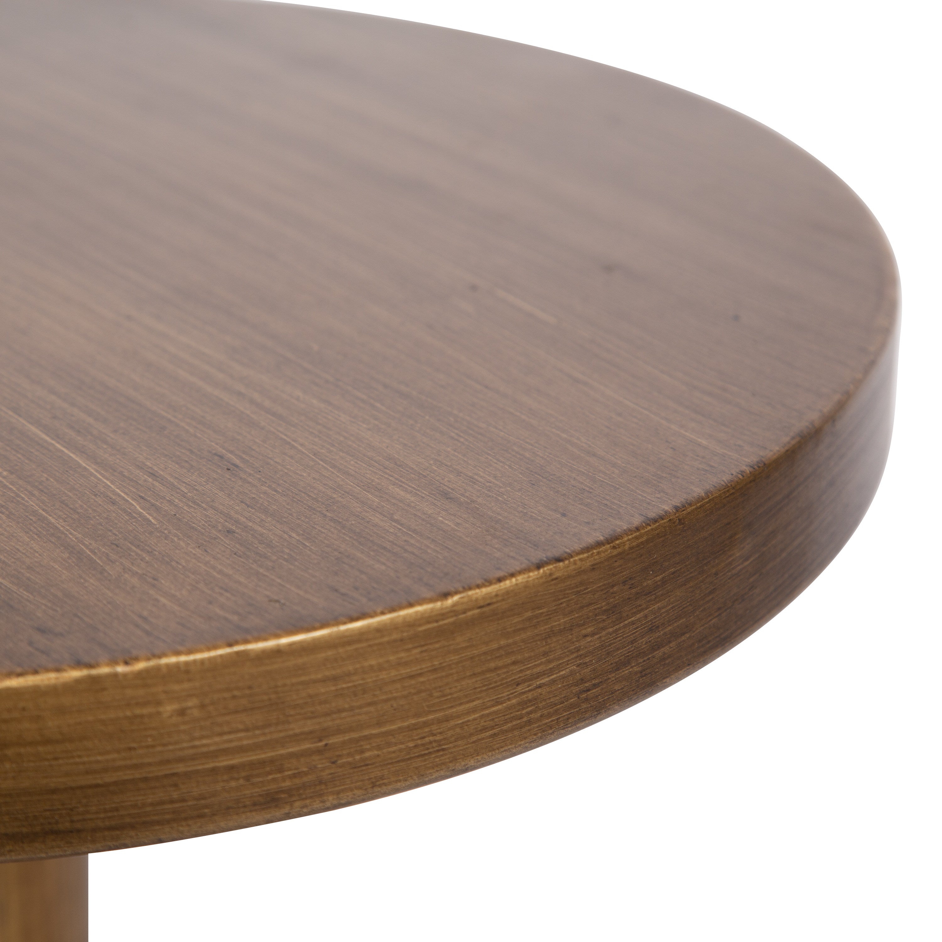 Drink Table Gold 13x13x26 3