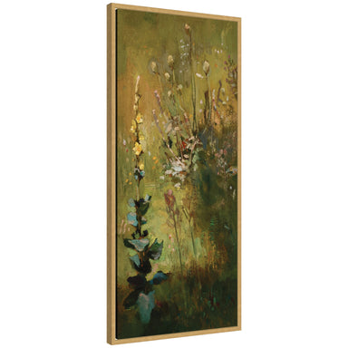 Framed Canvas 18x40 Sylvie Bright Gold 1