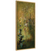 Framed Canvas 18x40 Sylvie Bright Gold 1