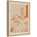 Framed Canvas 18x24 Sylvie Natural 1