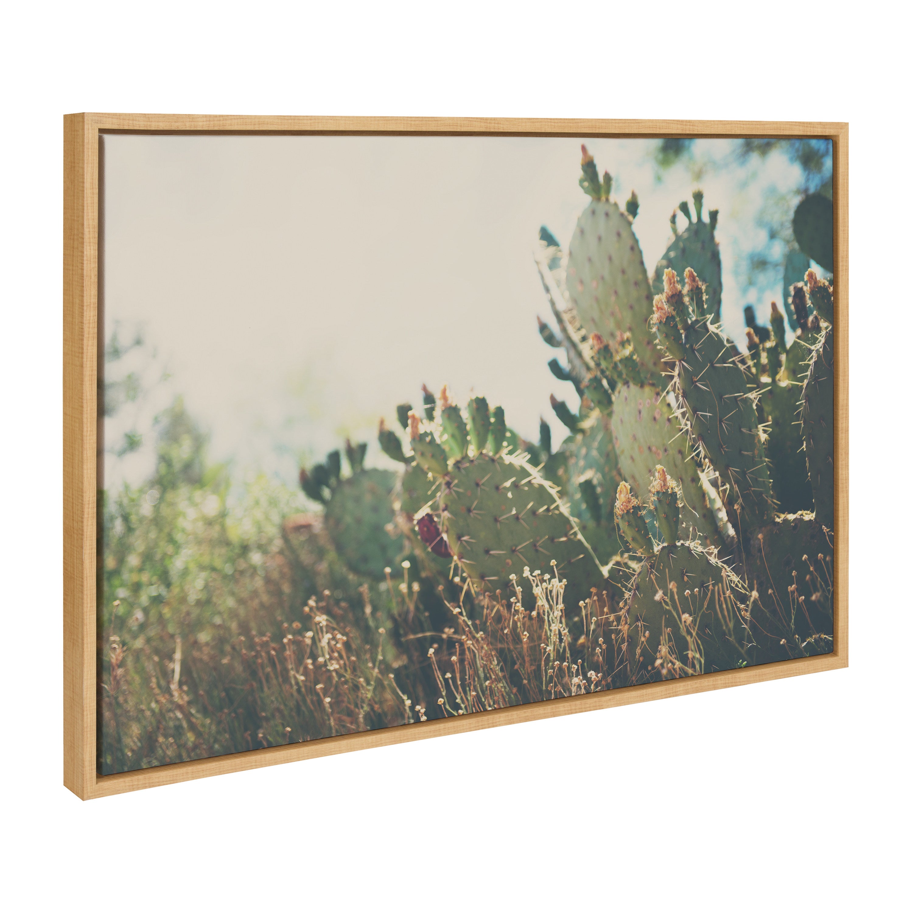 Framed Canvas Sylvie Natural 23x33 2